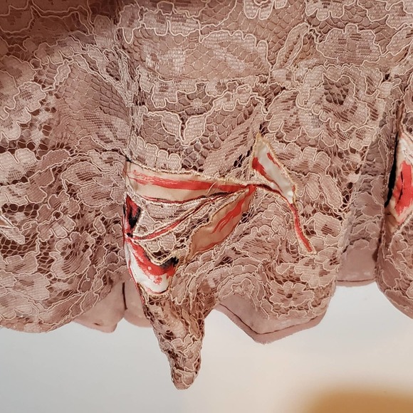 Sachin + Babi SPRING 2017 READY-TO-WEAR Romantic Pink Floral & Lace Dress - Picture 9 of 16